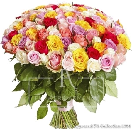 Just Colorful Roses