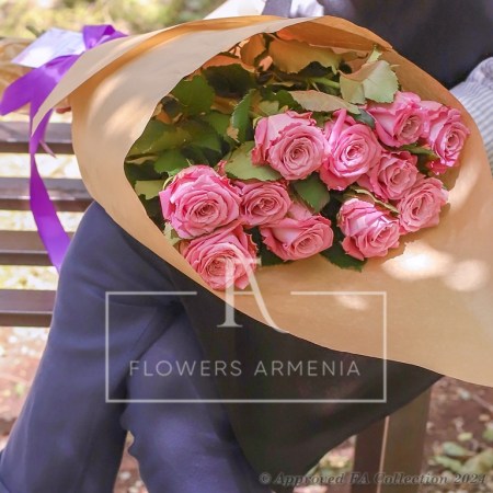 11 Pink roses