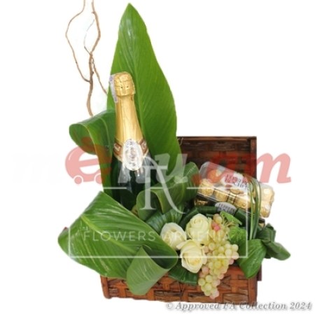 Chocolate and Composition with Champagne