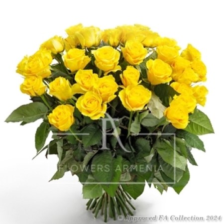 37 Yellow Roses