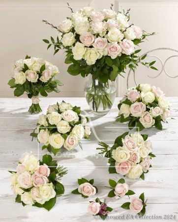 Wedding decoration with 101 roses