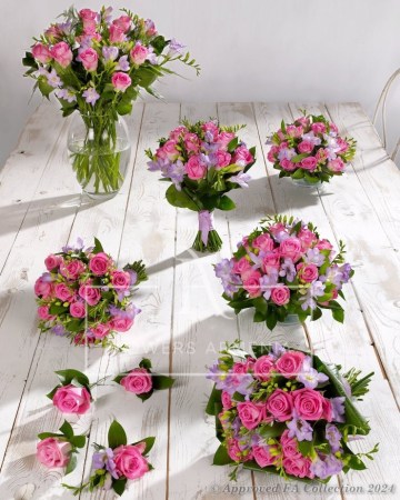Wedding decoration with 101 roses