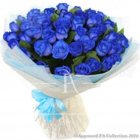 Blue Roses as a Rare Sapphire