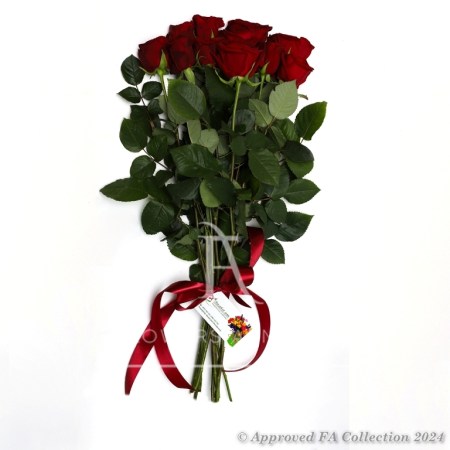 Bouquet of 11 Red Roses
