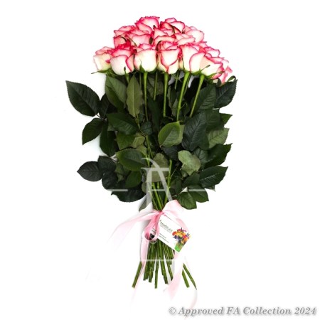 Bouquet of 15 Pink Roses