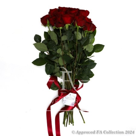 Bouquet of 15 red roses