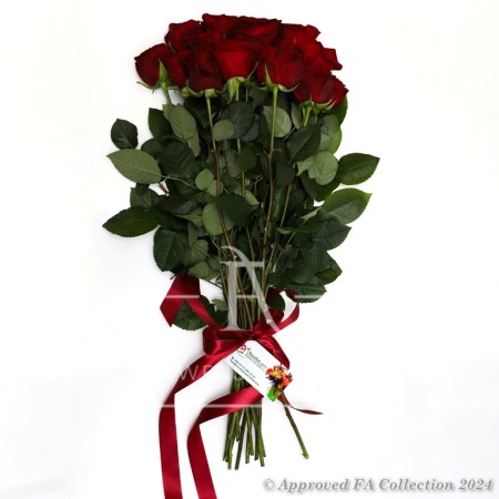 Bouquet of 15 Red Roses