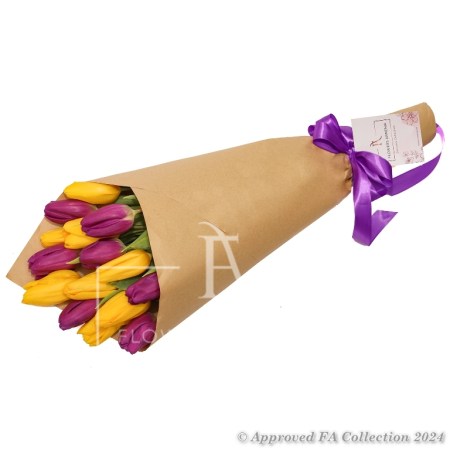 Bouquet of 15 Tulips