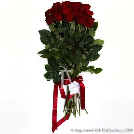 Bouquet of 19 red roses