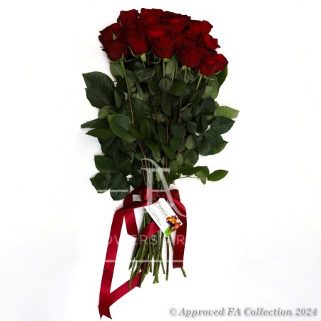 Bouquet of 19 Red Roses