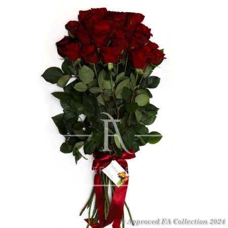 Bouquet of 25 Red Roses