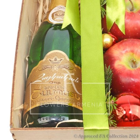 Apples with Champage