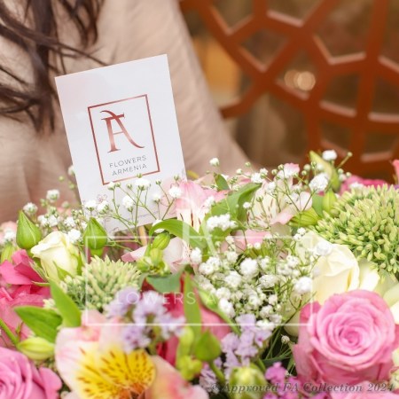 Pink Flowers Box