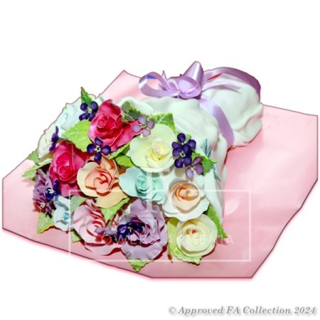 Cake of Sweet Roses Bouquet