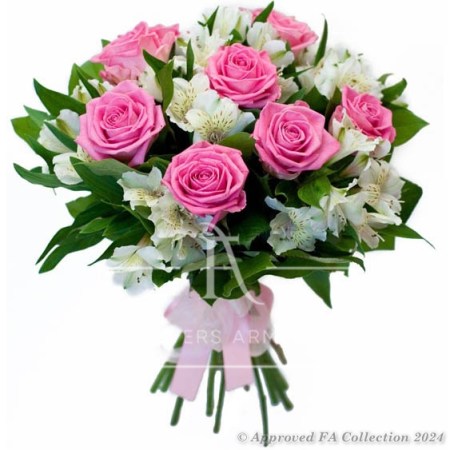 Classical Pink & White Bouquet