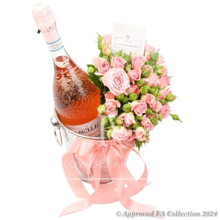 Pink Roses and Champagne