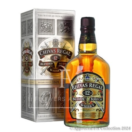 Chivas Regal Whiskey 12 Years Old