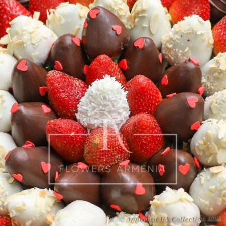 Strawberry and Rose Bouquet
