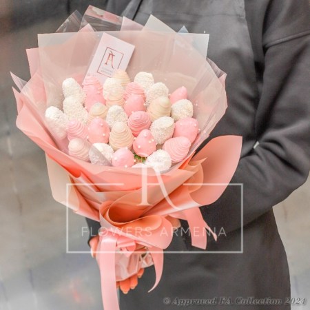 Chocolate Dipped Strawberries Bouquet