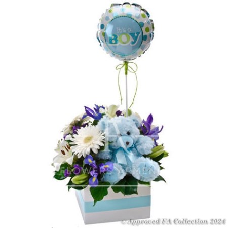 Congratulations in Blue