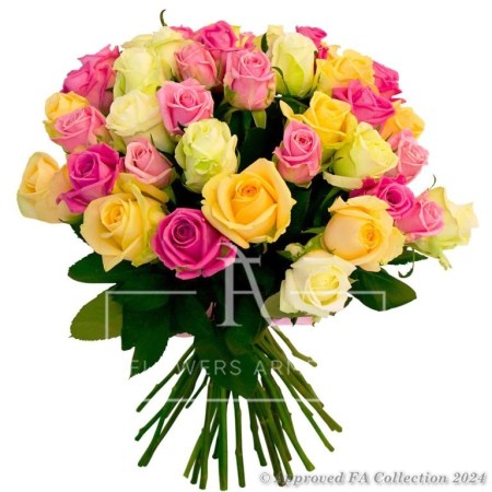 Bouquet of Bright Roses