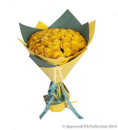 Fresh Yellow Roses