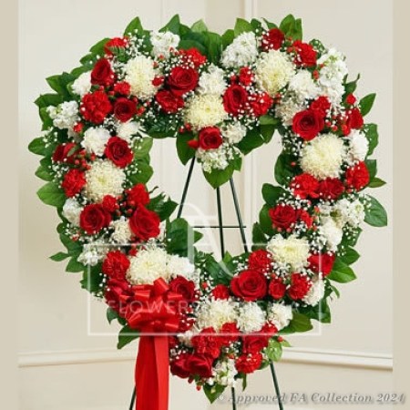 Elegant Heart shaped Wreath