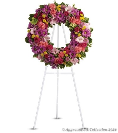 Elegant Sympathy Wreath