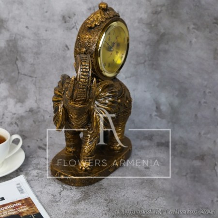 Clock with Elephant