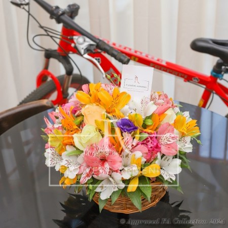 NIce Flowers Basket
