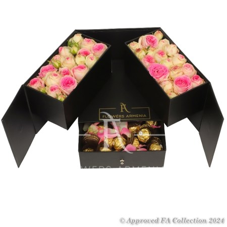 Pink Roses and Chocolate
