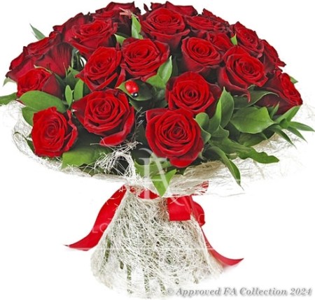 Blooming Beauty with 27 Roses
