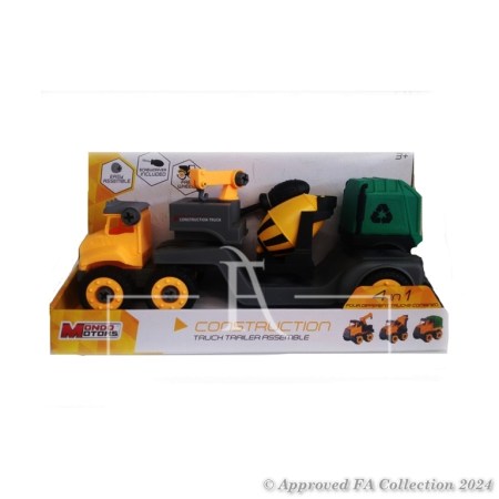 Friction construction truck