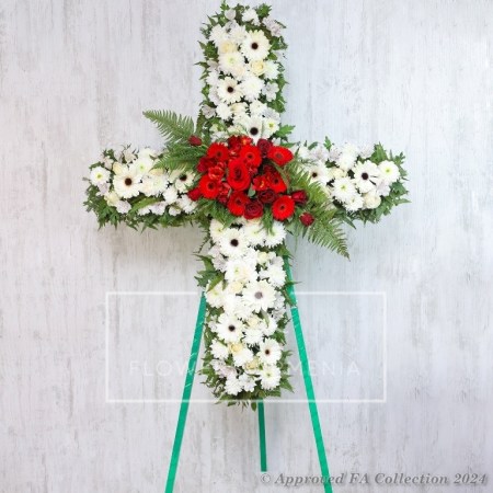 Cross Shaped Wreath