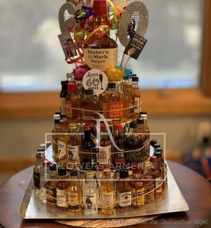 Cake of Mini Alcohols