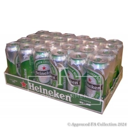 Heineken Beer, 24 x 500ml cans