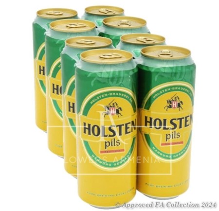 Holsten Beer, 8 x 500ml cans