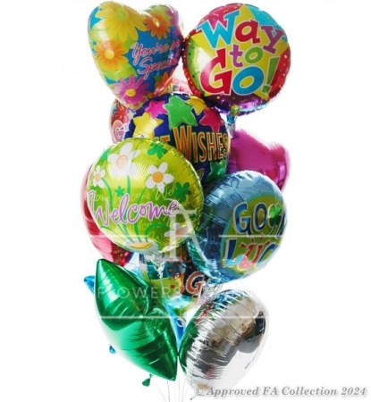12 Joyful Birthday Balloons