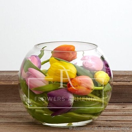 Bowl of Tulips