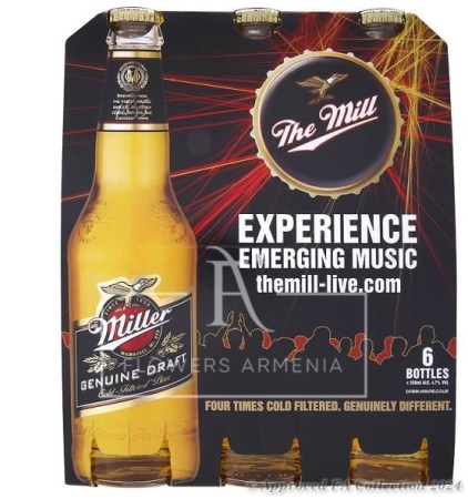 Miller Beer, 6 x 330ml bottles