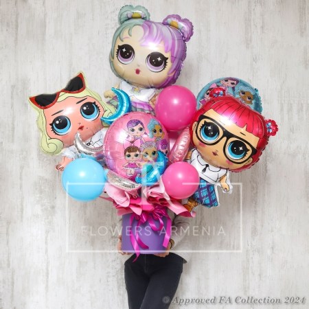 Lols Balloons Bouquet