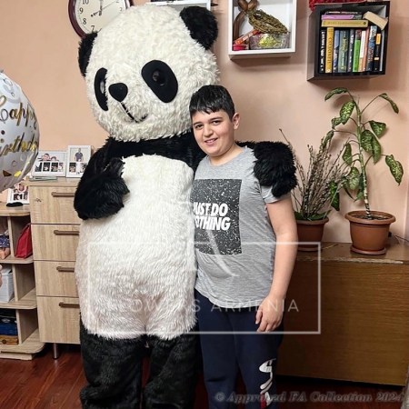 Cute Courier Panda