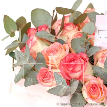 Pink colored flowers