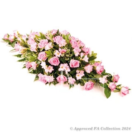 Pink Casket Spray