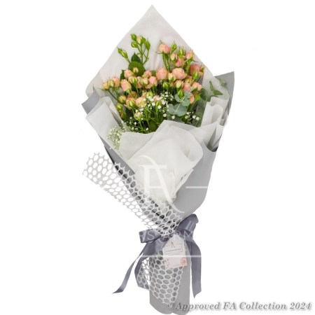Lovely Pink Bouquet of Roses
