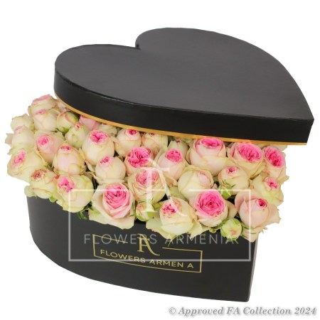 Pink Roses Hearth Box