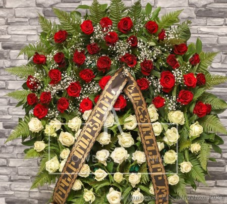 Two Color Wreath