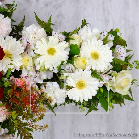 Cross shaped wreath