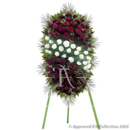 Wreath of 150 Roses