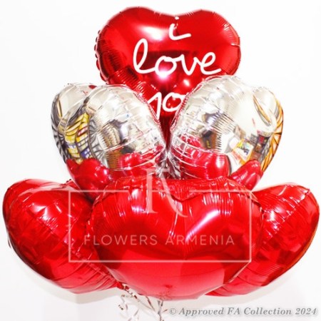 I Love You Balloons